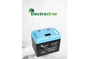 100 Amper Lityum Akü 12.8V (LiFePo4)